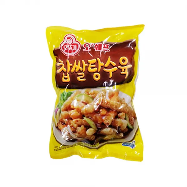 오뚜기 오쉐프 찹쌀탕수육 1kg 아이스박스포장 1개