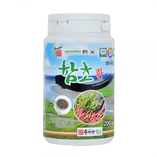 진짜배기순천만함초 진짜배기 함초환, 200g, 1개
