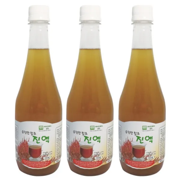 진짜배기순천만함초 진짜배기순천만함초발효액, 3개, 550ml