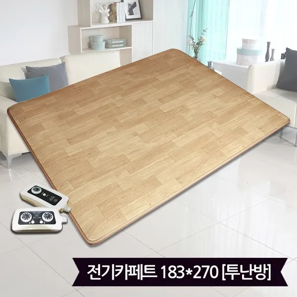 E/한일 대청마루 전기장판7T(183X270)_투난방/카페트매트, 단일상품