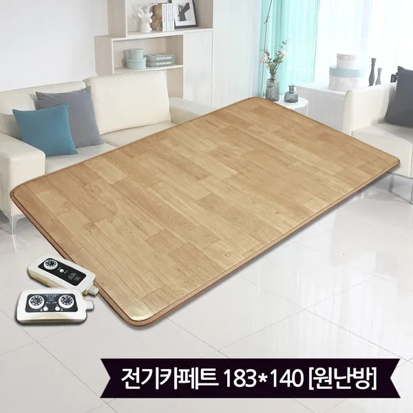 E/한일 대청마루 전기장판7T(183X140)-원난방/카페트매트, 단일상품
