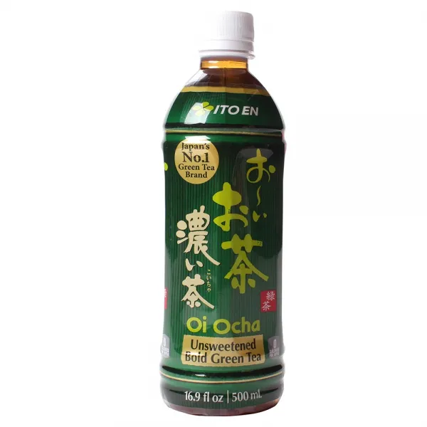 이토엔 오이 오차 언스위튼드 볼드 그린 티, 1개, 500ml