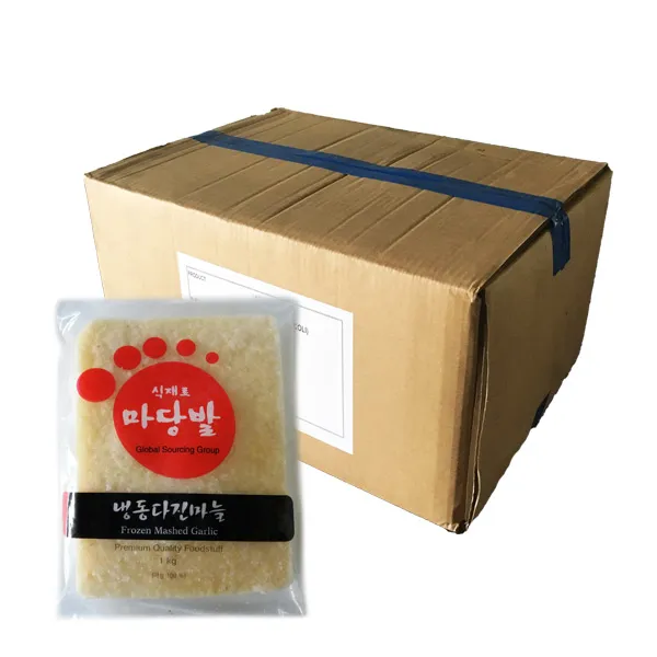마당발 다진마늘 1박스 1kgX10입 야채채소 식자재식당, 단품