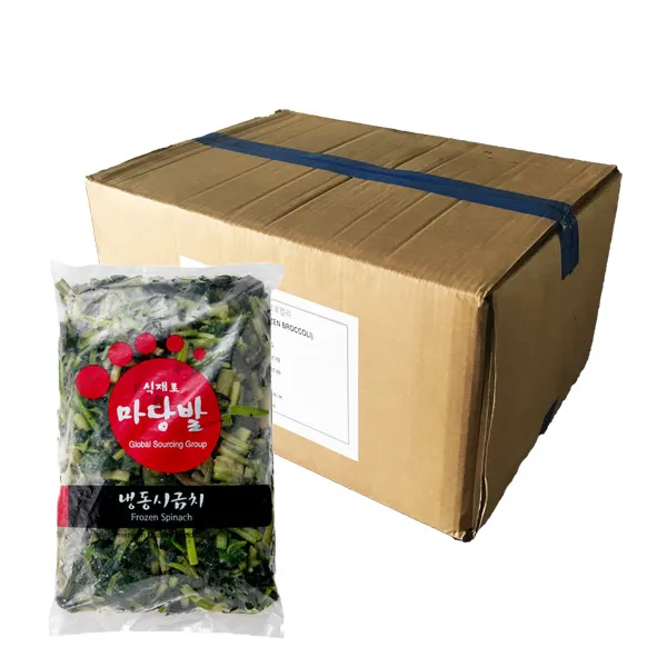 냉동시금치 1박스 1kgX10입 야채 채소 식자재 식당, 단품