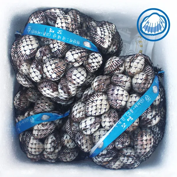 와온수산 제철 꼬막 벌교 새꼬막 혼합 3KG, 1box