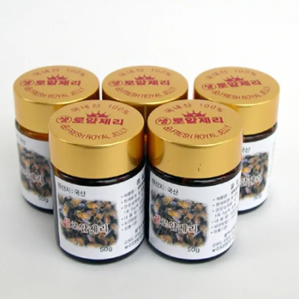 설악산밀봉원 <국산100%> 생 로얄제리50gx5 50g 5개
