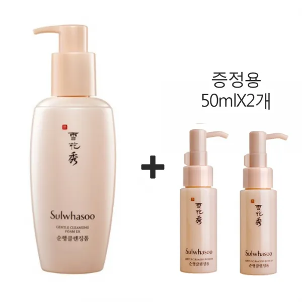 [설화수] 순행클렌징폼 200ml+50mlX2개(100ml) 증정, 1개