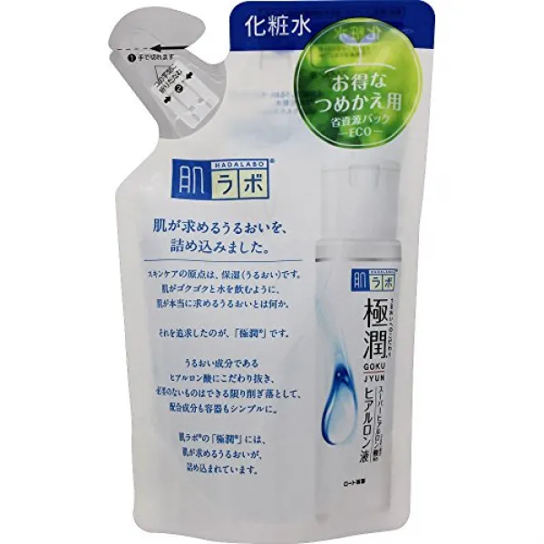 하달 라보 고쿠 쥰 히아루론 로션 모이스트 리필 0.40 파운드, 170ml