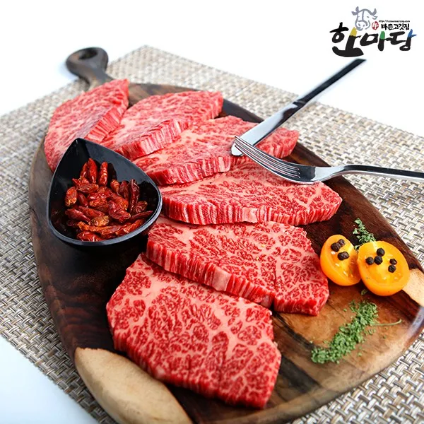 [ 바른고기집 ] 거세한우1++등급 최고등급 살치살(꽃살)200g, 1팩, 200g