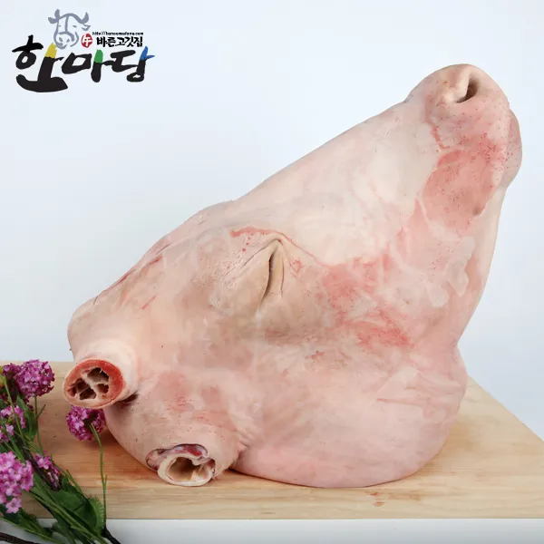 바른고기집 거세한우 소머리(4등분~6등분), 1개