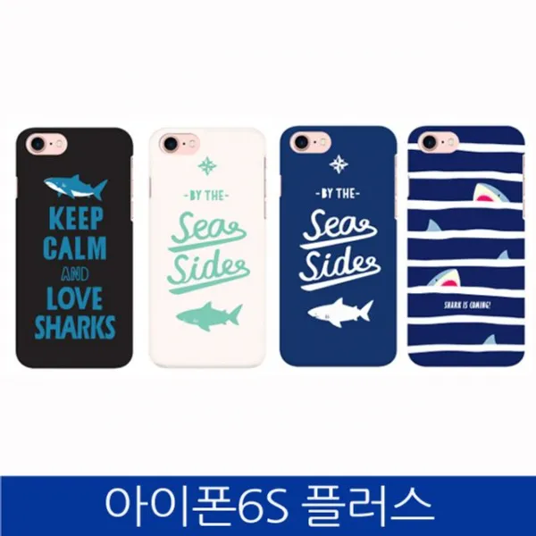 덕&컴 폰케이스 [아이폰6S플러스. TZ 샤크 3D 하드 폰케이스 iPhone6S PLUS case] 젤리케이스 추천케이스 하드케이스