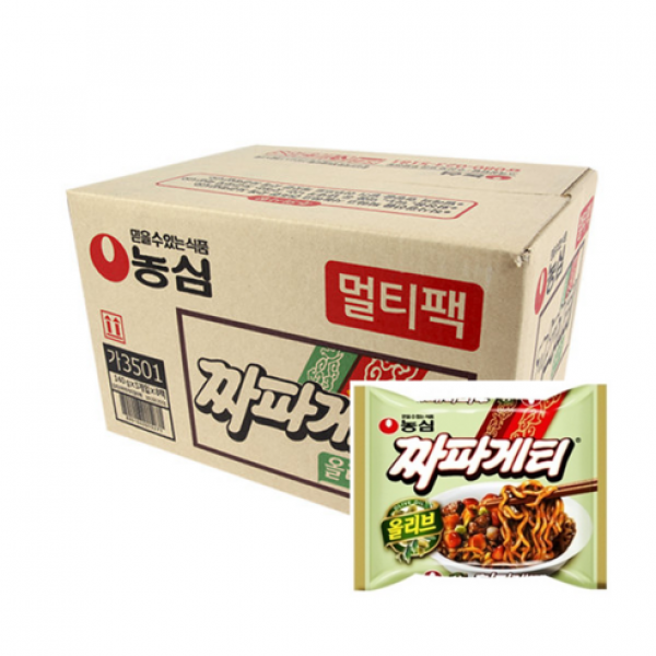 농심] 짜파게티 멀티팩 140gX40개 한박스 엄마유통, 40개