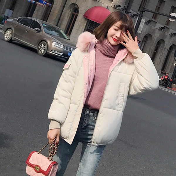 디에프 여성 여자 후드패딩 패딩 겨울패딩 라쿤퍼패딩 페이크퍼패딩 여성겨울패딩