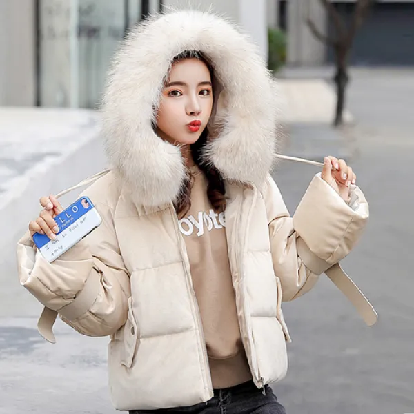 디에프 여성 여자 패딩 벨벳패딩 후드패딩 라쿤퍼 라쿤퍼후드패딩 겨울패딩 가을패딩