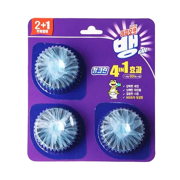 Y/이지오프뱅 청크린 2+1/변기세정제 단일상품