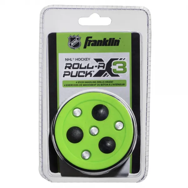 프랭클린 NHL 하키 롤 어 퍽 X3 하키공