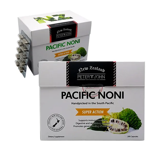 [피터앤존] PACIFIC NONI 뉴질랜드 퍼시픽노니 200캡슐 2개/ 면역건강에 도움!, 120g, 2개
