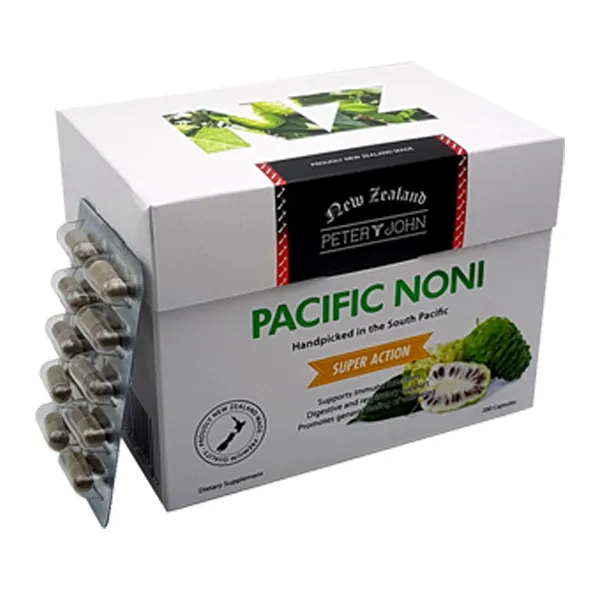 [피터앤존] PACIFIC NONI 뉴질랜드 퍼시픽노니 200캡슐 1개/ 면역건강에 도움!, 120g, 1개