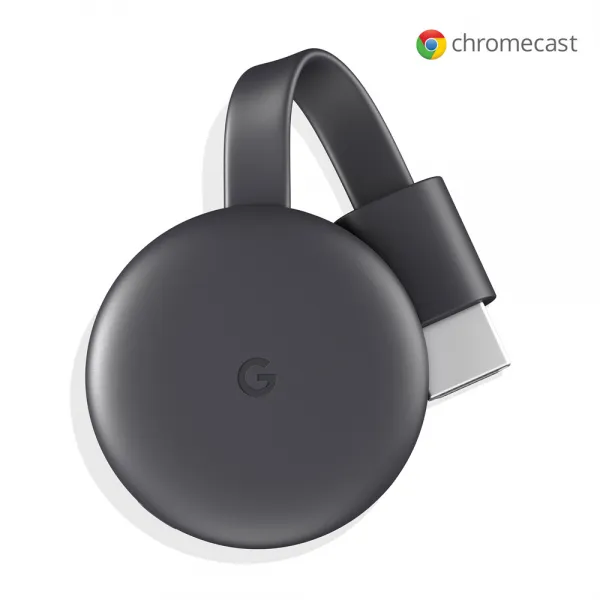 구글 [미국해외배송 정품] 크롬캐스트3 영상어댑터 스트리밍 미러링, Chromecast3
