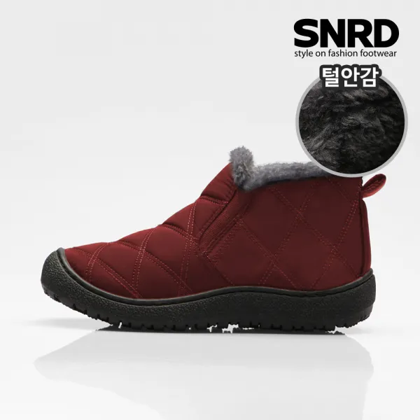 SNRD 겨울신발 패딩부츠 털신 방한화 여성부츠 털부츠 SN510 여성패딩/방한화