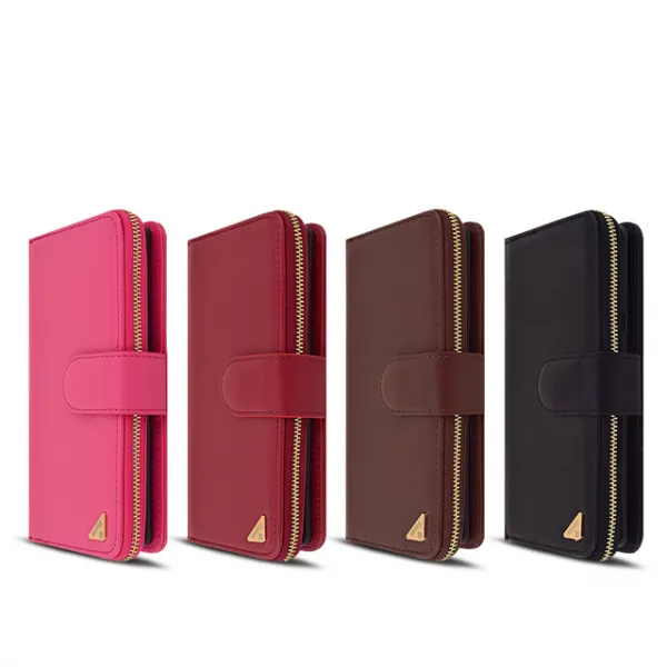 다린 바이런 지퍼 다이어리 지갑케이스 현금 카드 수납 다이어리형