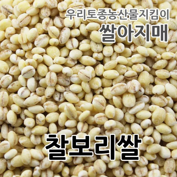 2022년산 찰보리쌀 국산100% 쌀아지매, 1개, 300g