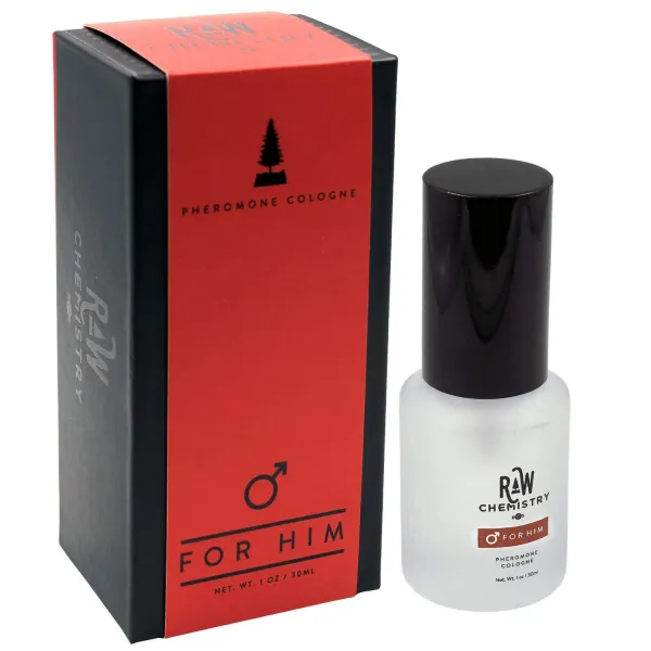 RawChemistry 남성용 페로몬 코롱 향수 - 유혹 포뮬라, 30ml