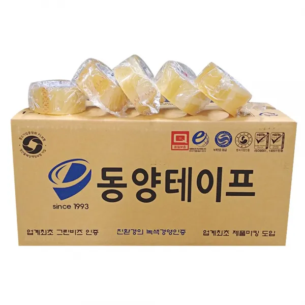  무료배송 동양테이프 동양 테이프 투명 50mmx50m 1박스 개별포장 50개 