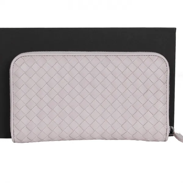  Pji 보테가베네타 114076 로즈 인트레치 아토 나파 장지갑