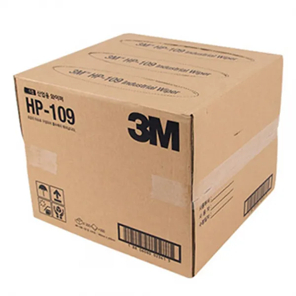 [무료배송] 3M 종이보루 HP-109 산업용 와이퍼 (1박스 300매), 1박스