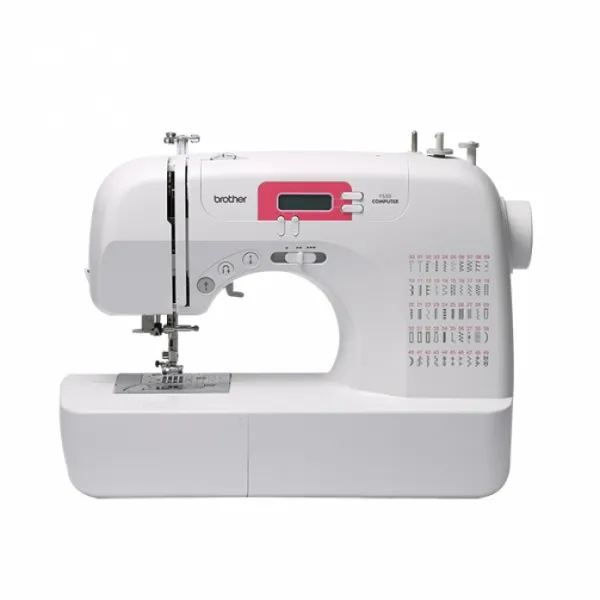 부라더 가정용 스마트 전자 홈 미싱 Fs50 확장테이블+하드케이스 증정 오버록 손쉬운실끼우기 다양한기능 재봉 화이트