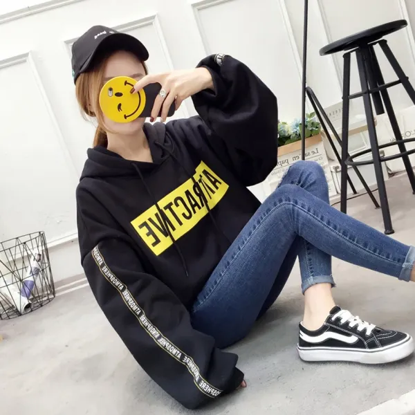 디에프 여성 빙빙 기모 후드 후드티셔츠 여성후드 여성후드티 박스티 긴팔티 후드티