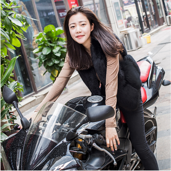  스텔라 여성퍼조끼 조끼베스트 털조끼 밍크조끼 페이크퍼조끼신상겨울조끼빅사이즈j02