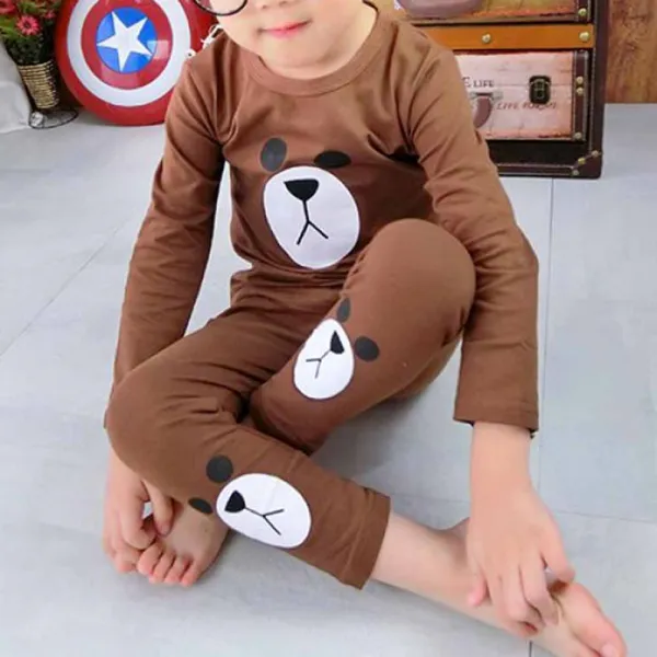 Hd 가을 겨울 아동 수면 잠옷 홈웨어 파자마 6 Akxaa8s