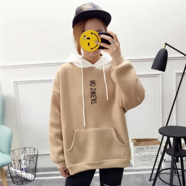 디에프 여성 헤르츠 후드티 후드 후드티셔츠 여성후드 여성후드티 박스티 긴팔티