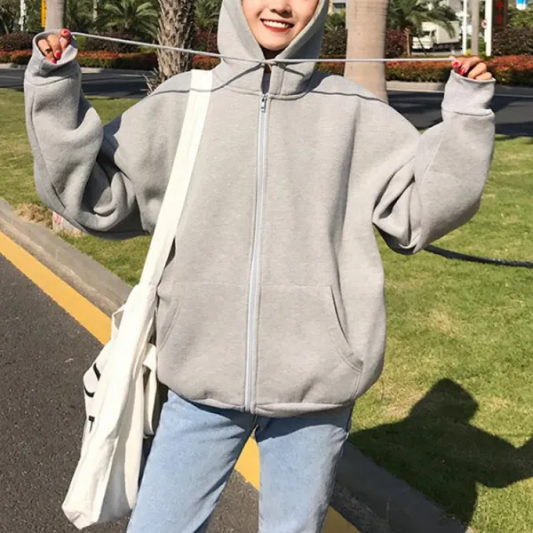Hr 후드집업 점퍼 바람막이 야상 빅사이즈 후드 74 Zsv2cv