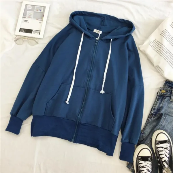 Hr 여성 후드집업 점퍼 바람막이 야상 빅사이즈 후드 21 Jerubt