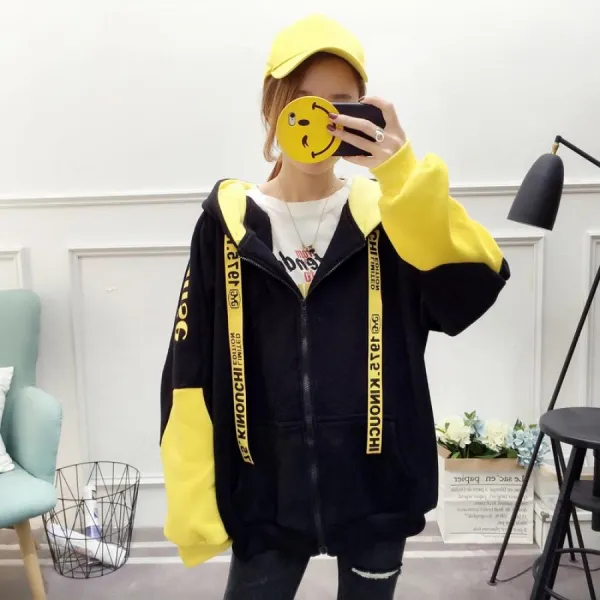 Hr 여성 후드집업 점퍼 바람막이 야상 빅사이즈 후드 15 Jli4we+덧신 증정