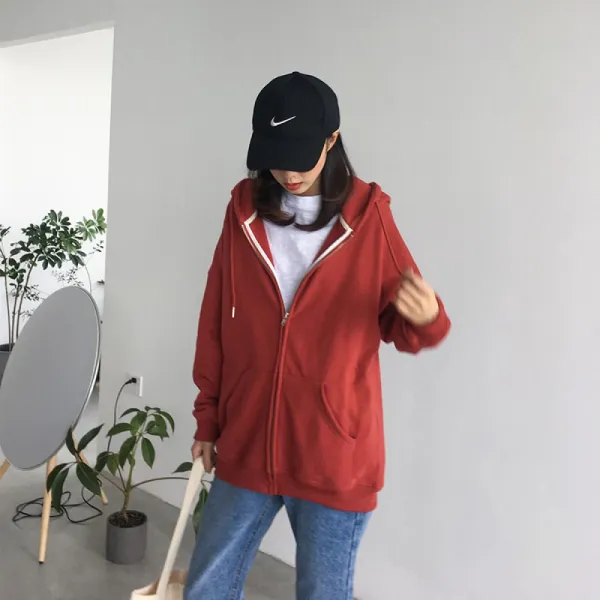 Hr 후드집업 점퍼 바람막이 야상 빅사이즈 후드 82 Zfrlnd