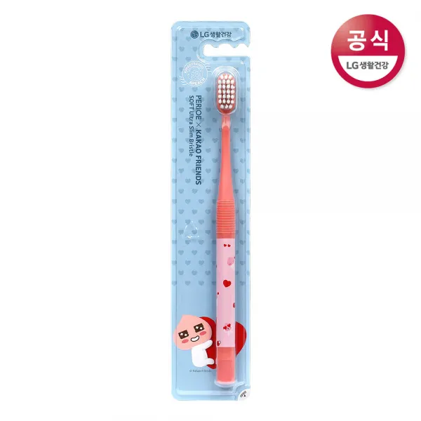 카카오프렌즈 러브어피치 칫솔 1개