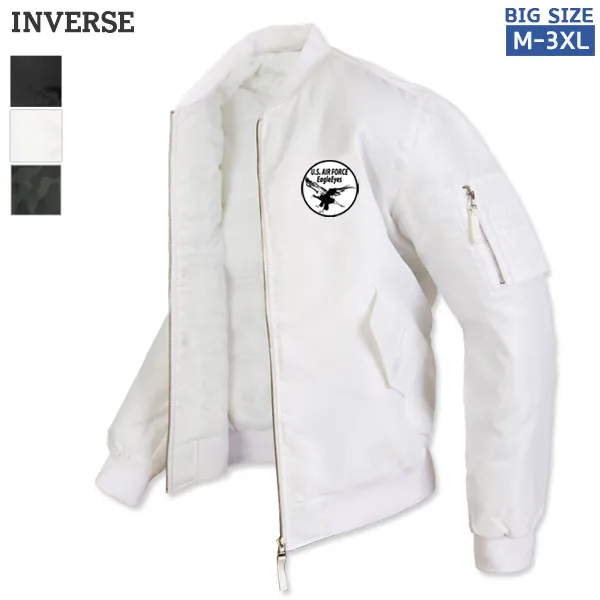  Chjp032 독수리 블루종패딩 점퍼 블랙