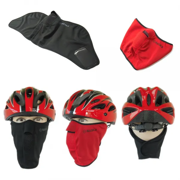 나스카 방한마스크 레드