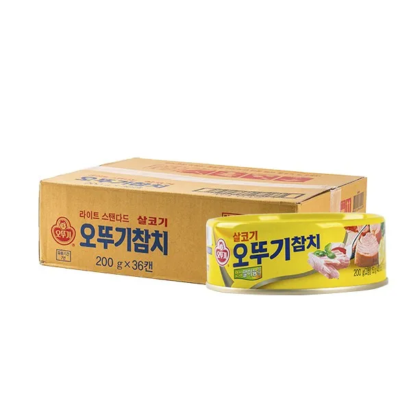 오뚜기 살코기참치 200g 36입 통조림 36개