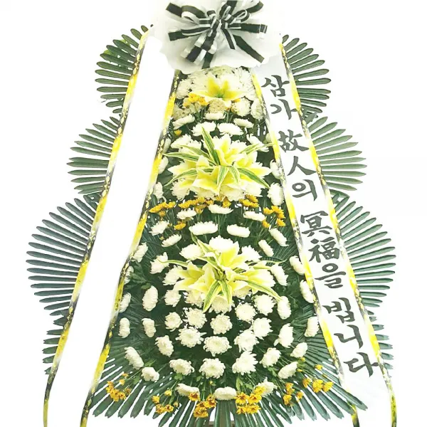 77플라워 근조화환 화환배달 장례식장 상가집 문상용 조화 부의 꽃배달 당일배송