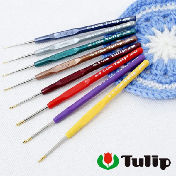  앵콜스 튤립 자루 코바늘 모사용 레이스용 뜨개부자재 레이스용 4호 청록색 