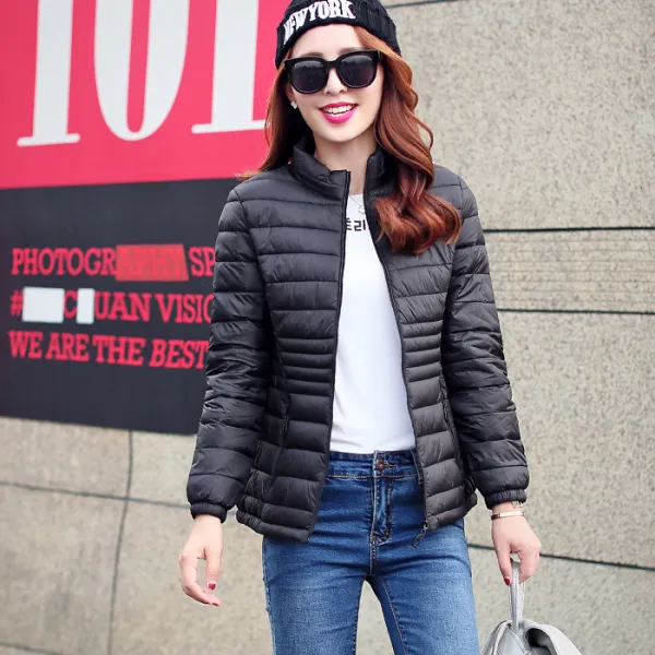  옴니아 여성 패딩 겨울패딩 하프패딩 숏패딩 다운패딩점퍼 신상아우터 빅사이즈p10