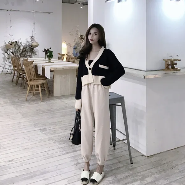  제로의옷장 여성니트투피스 가디건 세트 Bj1107y04