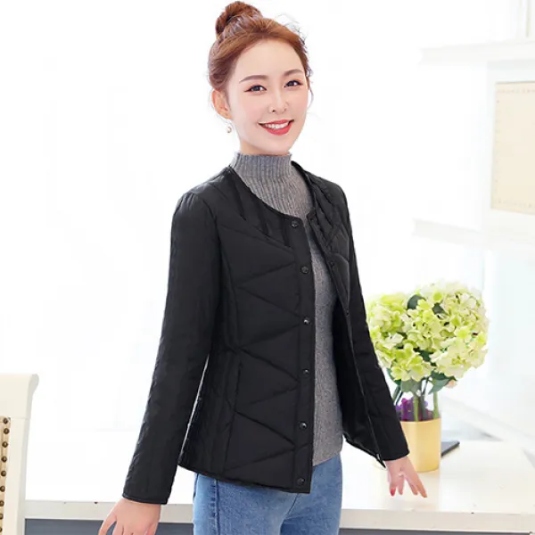  옴니아 여성 패딩 겨울패딩 하프패딩 숏패딩 다운패딩점퍼 신상아우터 빅사이즈p06