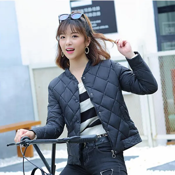  옴니아 여성 패딩 겨울패딩 하프패딩 숏패딩 다운패딩점퍼 신상아우터 빅사이즈p14