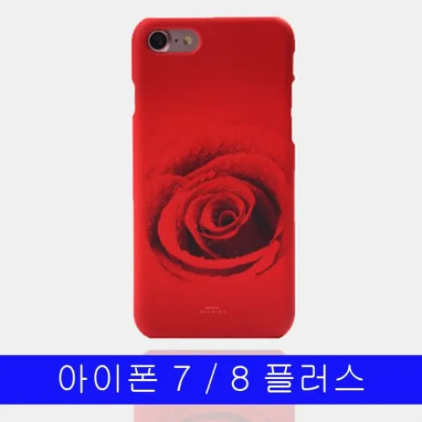 덕&컴 폰케이스 [아이폰 7 8 플러스 더로즈 하드케이스] 젤리케이스 하드케이스
